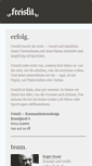 Mobile Screenshot of freistil.ch
